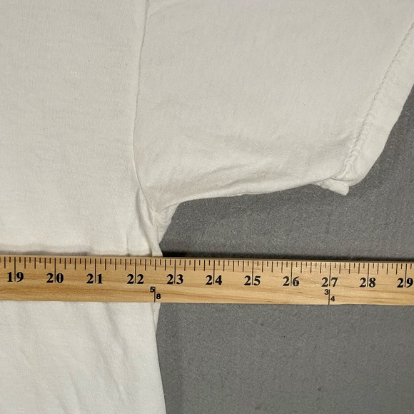 Vintage Disney Store Mickey Mouse American Flag White T Shirt USA Made Size XL - Picture 5 of 6